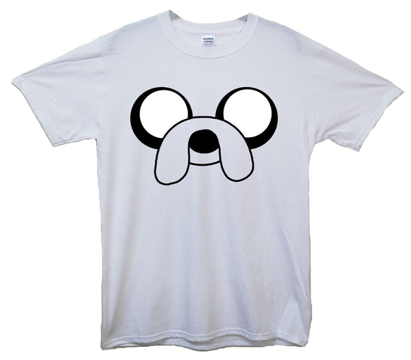 Adventure Time Jake The Dog Face Printed T-Shirt - Mr Wings Emporium 