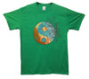 Colourful Yin Yang Life Printed T-Shirt - Mr Wings Emporium 