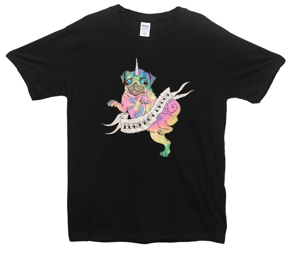 Fairy Unicorn Pug Printed T-Shirt - Mr Wings Emporium 