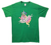 Fairy Unicorn Pug Printed T-Shirt - Mr Wings Emporium 