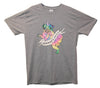 Fairy Unicorn Pug Printed T-Shirt - Mr Wings Emporium 