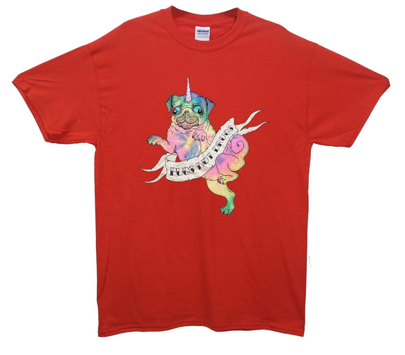 Fairy Unicorn Pug Printed T-Shirt - Mr Wings Emporium 