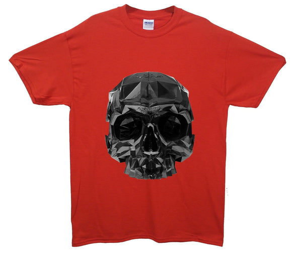 Crystal Skull Printed T-Shirt - Mr Wings Emporium 