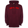 England Printed Hoodie - Mr Wings Emporium 