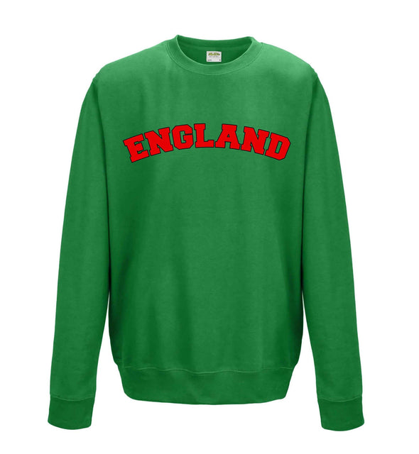 England Printed Sweatshirt - Mr Wings Emporium 