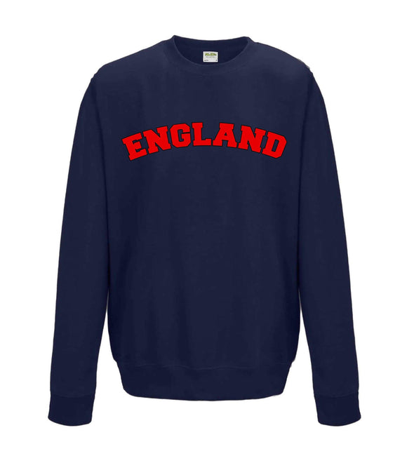 England Printed Sweatshirt - Mr Wings Emporium 