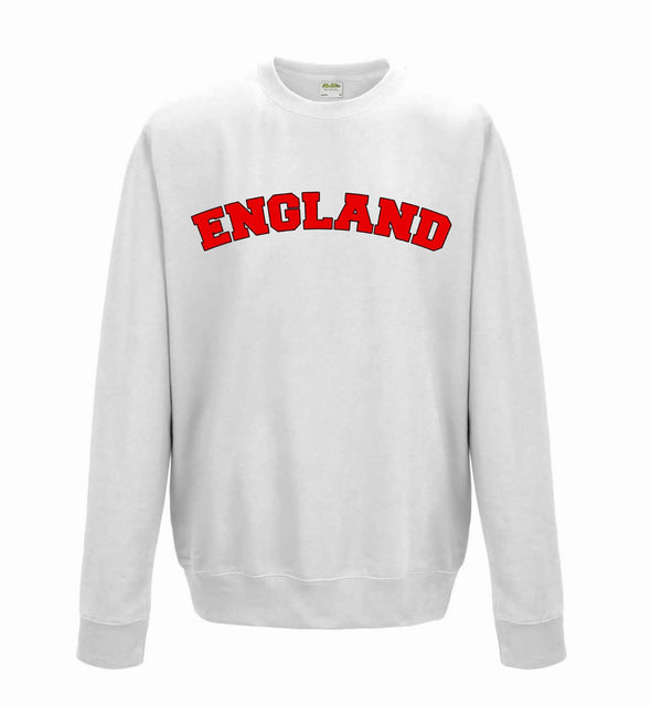 England Printed Sweatshirt - Mr Wings Emporium 