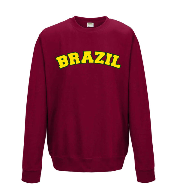 Brazil Printed Sweatshirt - Mr Wings Emporium 