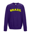 Brazil Printed Sweatshirt - Mr Wings Emporium 