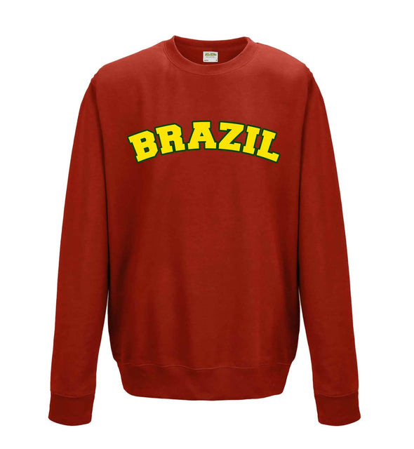 Brazil Printed Sweatshirt - Mr Wings Emporium 