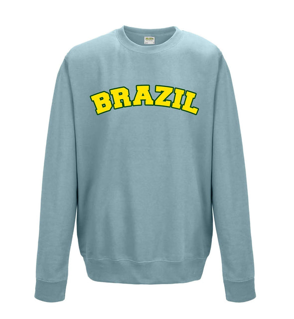 Brazil Printed Sweatshirt - Mr Wings Emporium 