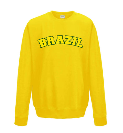 Brazil Printed Sweatshirt - Mr Wings Emporium 