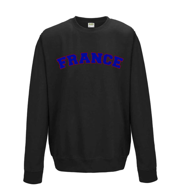 France Printed Sweatshirt - Mr Wings Emporium 