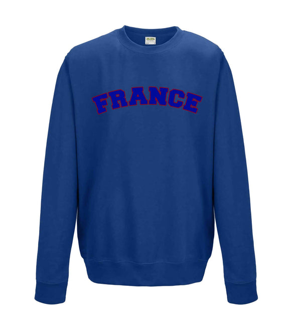 France Printed Sweatshirt - Mr Wings Emporium 