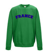 France Printed Sweatshirt - Mr Wings Emporium 