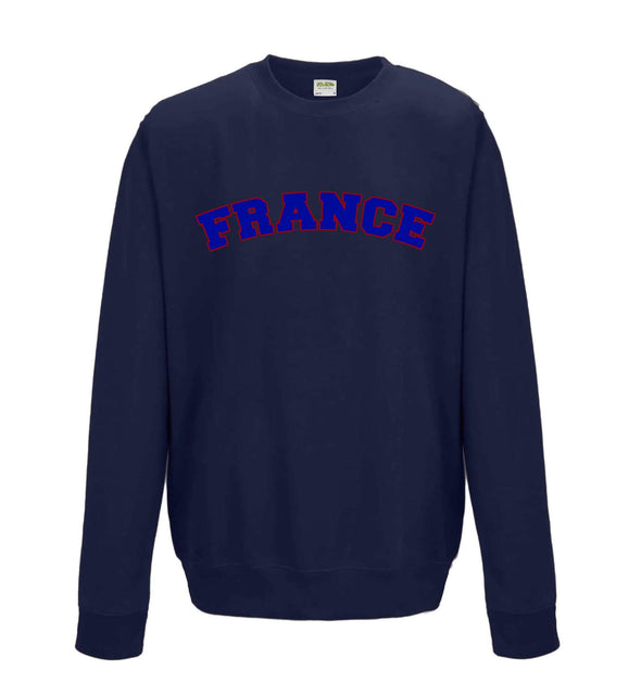 France Printed Sweatshirt - Mr Wings Emporium 