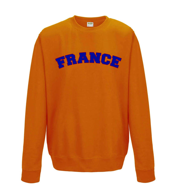 France Printed Sweatshirt - Mr Wings Emporium 