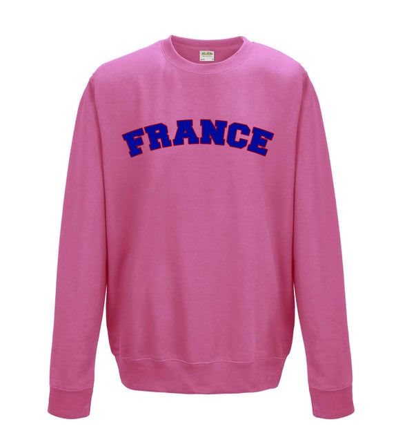 France Printed Sweatshirt - Mr Wings Emporium 