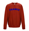 France Printed Sweatshirt - Mr Wings Emporium 