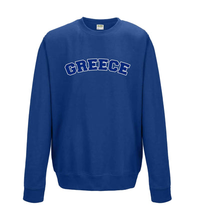 Greece Printed Sweatshirt - Mr Wings Emporium 