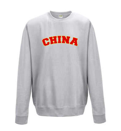 China Printed Sweatshirt - Mr Wings Emporium 