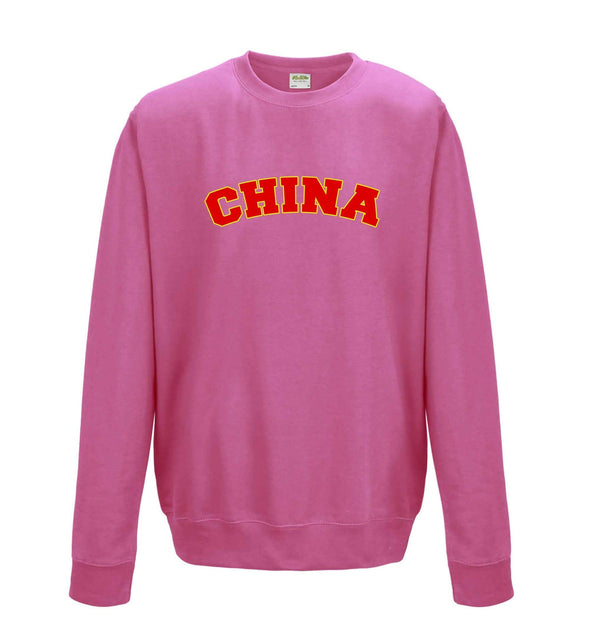 China Printed Sweatshirt - Mr Wings Emporium 