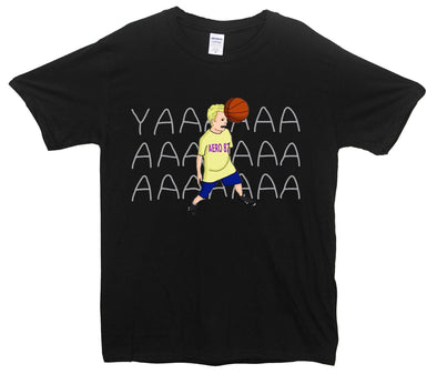 Crack Kid YAAAA Printed T-Shirt - Mr Wings Emporium 