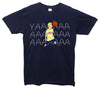 Crack Kid YAAAA Printed T-Shirt - Mr Wings Emporium 