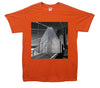 Brooklyn Bridge Triangle Prism Printed T-Shirt - Mr Wings Emporium 