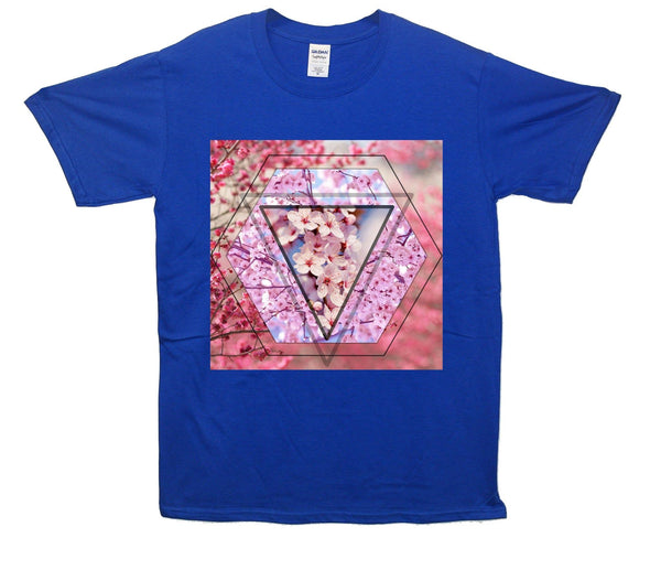 Blossom Prism Printed T-Shirt - Mr Wings Emporium 