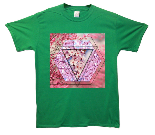 Blossom Prism Printed T-Shirt - Mr Wings Emporium 