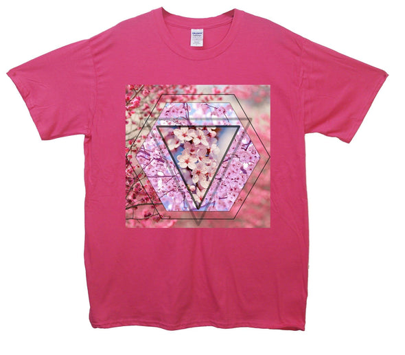 Blossom Prism Printed T-Shirt - Mr Wings Emporium 