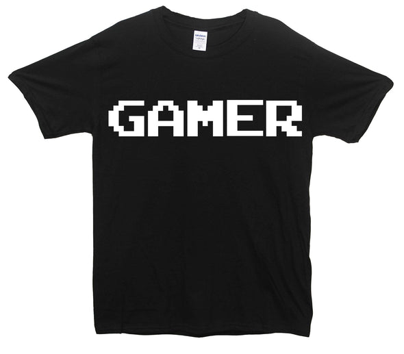 Gamer Pixel Printed T-Shirt - Mr Wings Emporium 