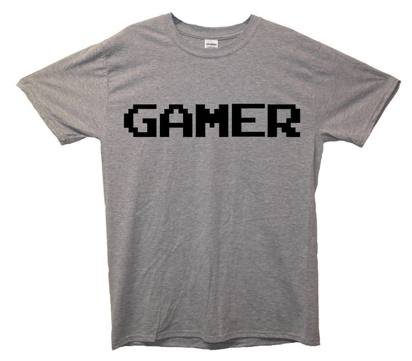 Gamer Pixel Printed T-Shirt - Mr Wings Emporium 