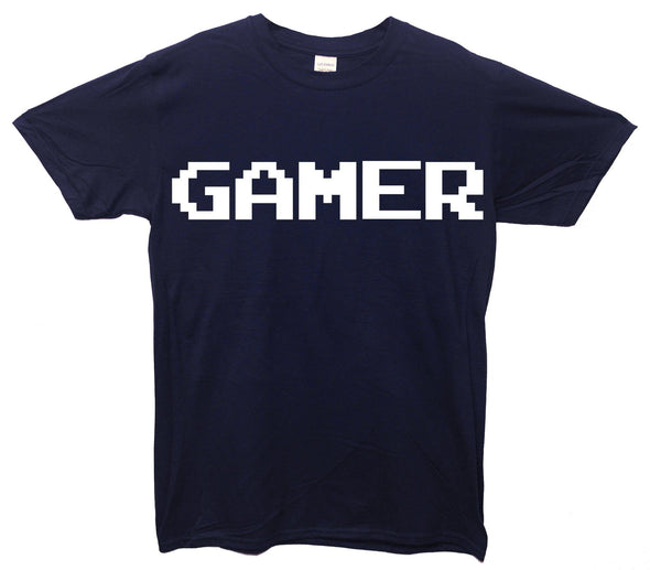 Gamer Pixel Printed T-Shirt - Mr Wings Emporium 