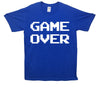 Game Over Gamer Pixel Printed T-Shirt - Mr Wings Emporium 