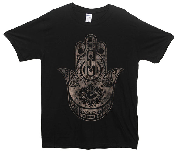 Fatima Hand Printed T-Shirt - Mr Wings Emporium 