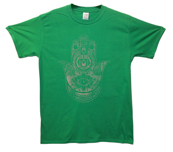 Fatima Hand Printed T-Shirt - Mr Wings Emporium 