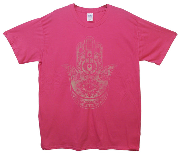 Fatima Hand Printed T-Shirt - Mr Wings Emporium 