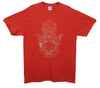 Fatima Hand Printed T-Shirt - Mr Wings Emporium 