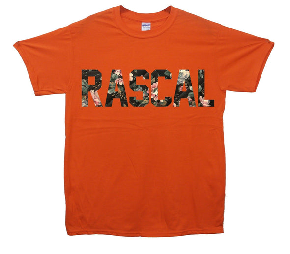 Floral Rascal Printed T-Shirt - Mr Wings Emporium 