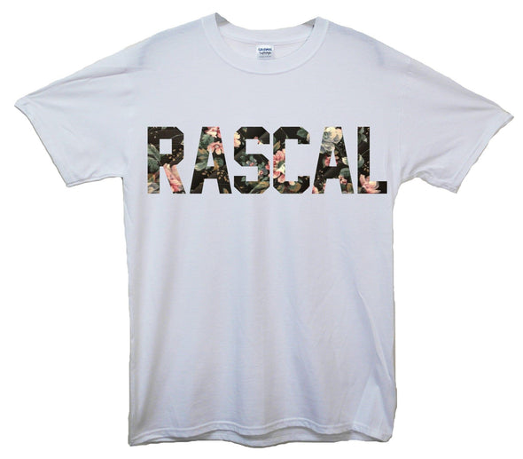 Floral Rascal Printed T-Shirt - Mr Wings Emporium 