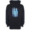 Greece Distressed Flag Printed Hoodie - Mr Wings Emporium 