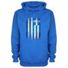 Greece Distressed Flag Printed Hoodie - Mr Wings Emporium 