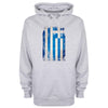 Greece Distressed Flag Printed Hoodie - Mr Wings Emporium 