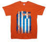 Greece Distressed Flag Printed T-Shirt - Mr Wings Emporium 