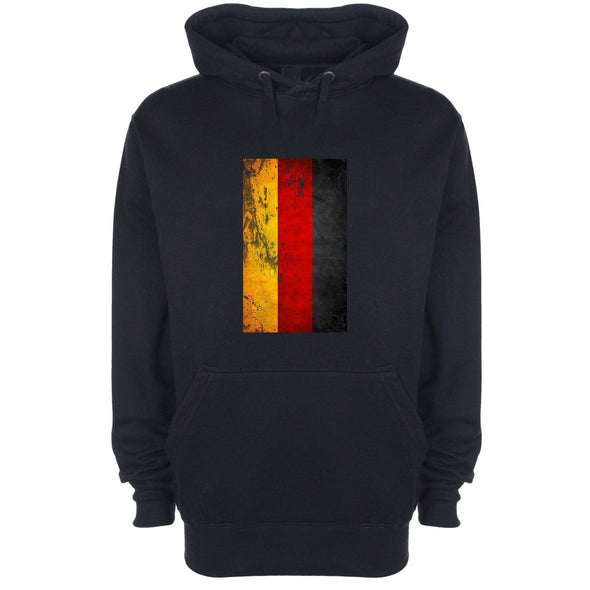 Germany Distressed Flag Printed Hoodie - Mr Wings Emporium 