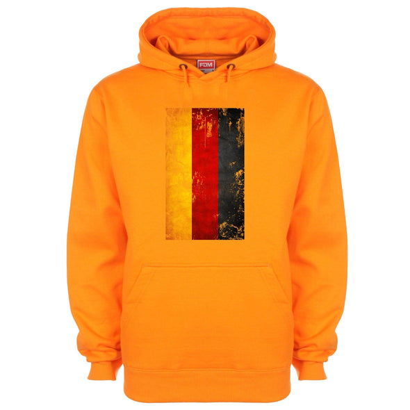 Germany Distressed Flag Printed Hoodie - Mr Wings Emporium 