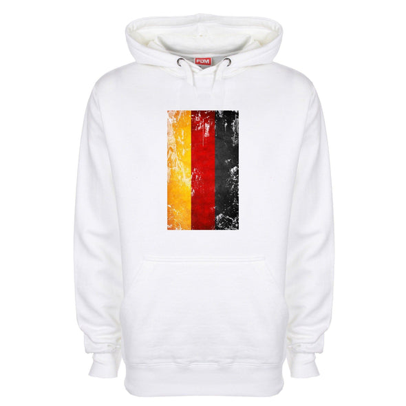 Germany Distressed Flag Printed Hoodie - Mr Wings Emporium 