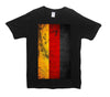 Germany Distressed Flag Printed T-Shirt - Mr Wings Emporium 